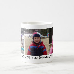 Mug 3 Photo Nous t'aimons Grammy