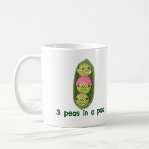 Mug 3 pois dans une cosse