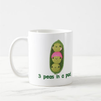 Mug 3 pois dans une cosse
