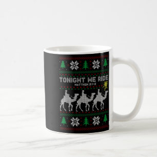 Mug 3 Sages Ce Soir Nous Chevauchons Noël 