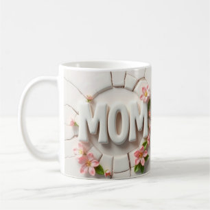 Mug: 3D Happy Mother's Day with Parrot and Flowers Coffee Mug