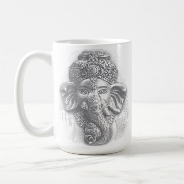 Mug 3d Lord Ganesha - Om (Gauche)