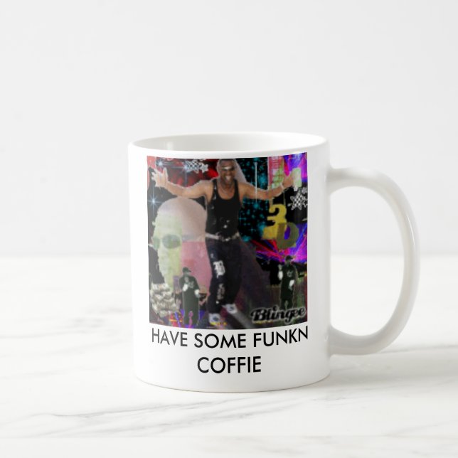 Mug 3d, ONT un CERTAIN FUNKN COFFIE (Droite)