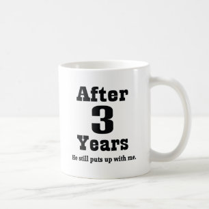 Mug 3ème Anniversaire (drôle)