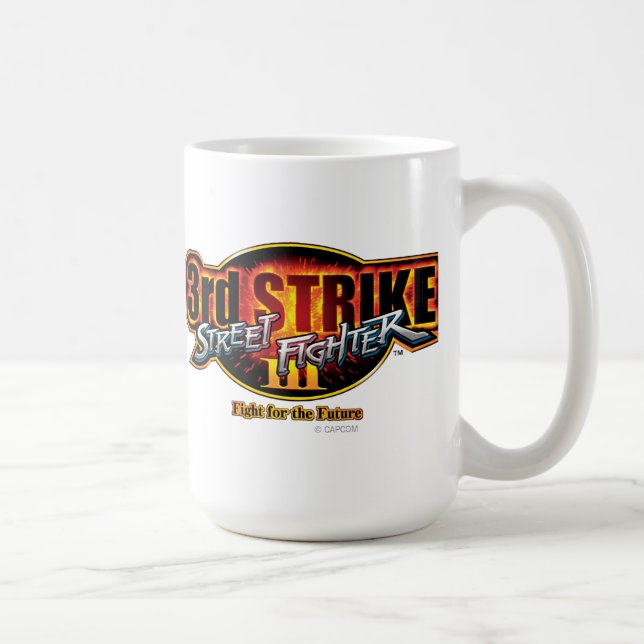 Mug 3ème logo de grève de Street Fighter III (Droite)