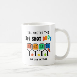 Mug 3ème tir Drop Funny Pickleball