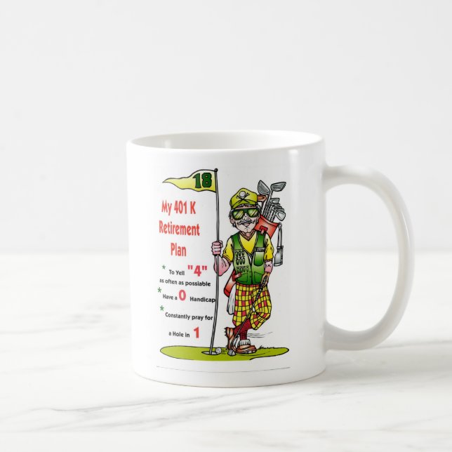 Mug 401kgolfer, mes 401 KRetirementPlan (Droite)