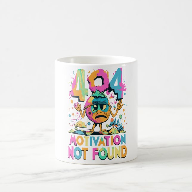 Mug 404 - Motivation introuvable (Centre)