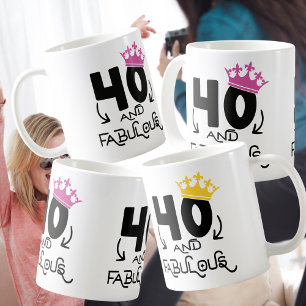 Mug 40 et fabuleuse célébration du 40e anniversaire