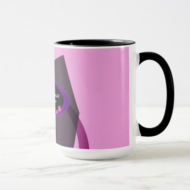 Mug 40e anniversaire Etoiles et lune (Droite)