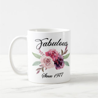 Mug 44ème anniversaire Idea Mug, fabuleux depuis 1977 