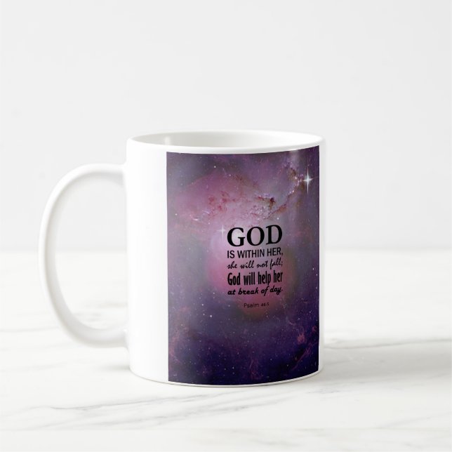 Mug 46:5 de psaume (Gauche)