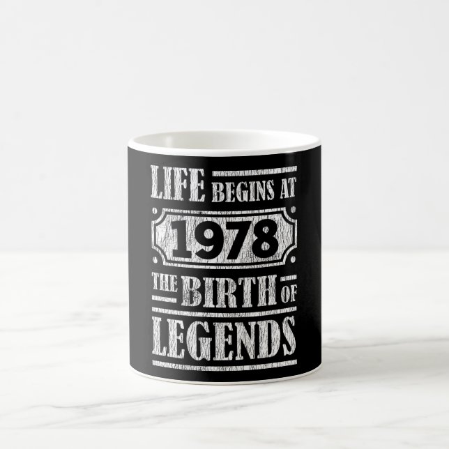 Mug 47 Ans 1978 Naissance De La Légende 47E Anniversai (Centre)