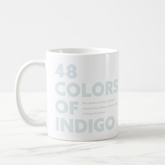 MUG 48COLORS OF INDIGO (Gauche)
