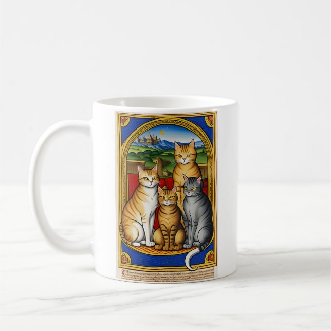 Mug 4 Chats (Gauche)