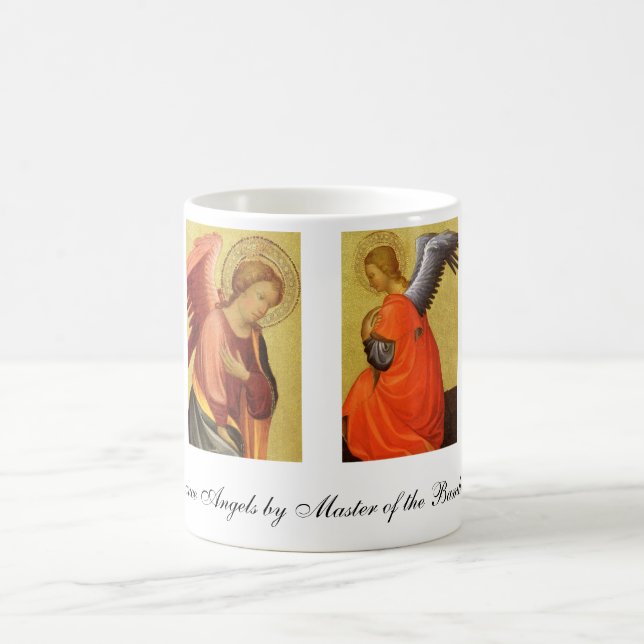 Mug 4 différentes peintures de portraits Renaissance A (Centre)
