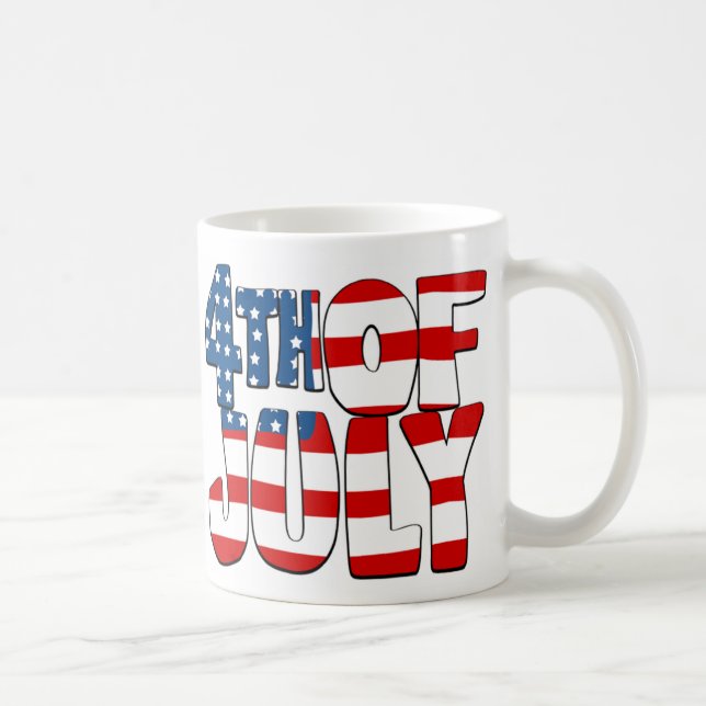 Mug 4 juillet (Droite)