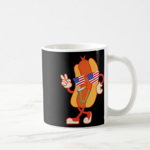 Mug 4 juillet Hotdog Funny Quatrième Juillet Patriotiq