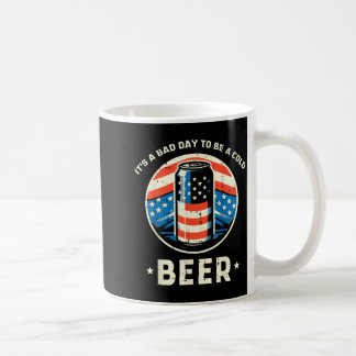 Mug 4 juillet mauvaise journée pour être froid humour