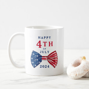 Mug 4 juillet patriotique