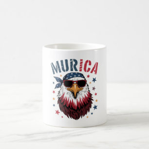 Mug 4 juillet Patriotique Drôle Aigle USA