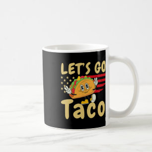 Mug 4 juillet Patriotique Go Usa Tacos Freedom F