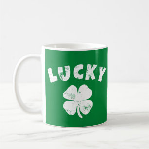 Mug 4 Leaf Lucky Clover St. Patrick's Day