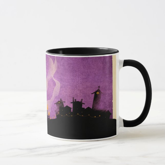 Mug 4 petits monstres - nuit de Halloween (Droite)