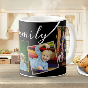 Mug 4 Photos Cadre de Collage de Photos sur le Thème d