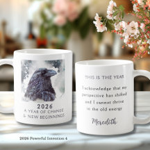 4. Raven 2026 Year of Change Powerful Intention