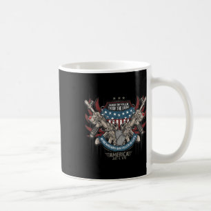 Mug 4e Amérique patriotique - Indépendance des vétéran