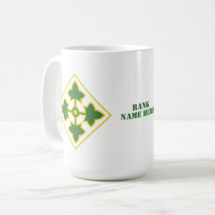 Mug 4e insigne de division d'infanterie
