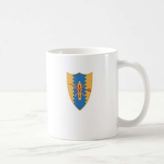 Mug 4ème La cavalerie crest avec les sabres croisés (Droite)