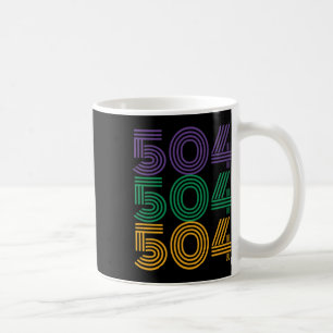 Mug 504 Mardi Gras 2025 Drôle costume de carnaval