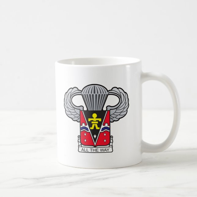 Mug 509e escadre aéroporté avec ailes aéroportées 2 (Droite)