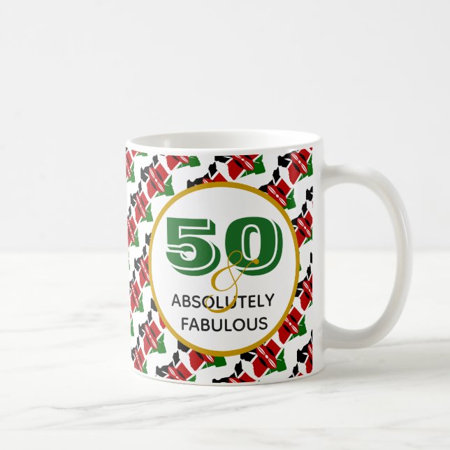 Mug 50 & Absolument fabuleux anniversaire du KENYA (Droite)