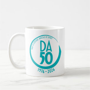 Mug 50e anniversaire 1976-2026 en sarcelle