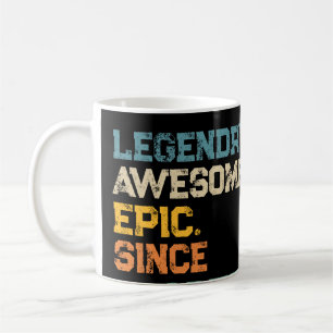 Mug 50e anniversaire cadeau année personnalisée