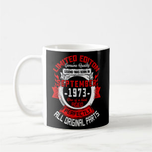 Mug 50e Anniversaire Légendes Né En Septembre 1973 50