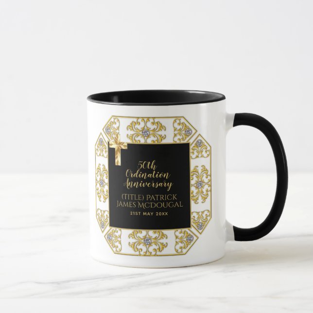 Mug 50e PRIEST Cabinet Anniversary Personalized (Droite)