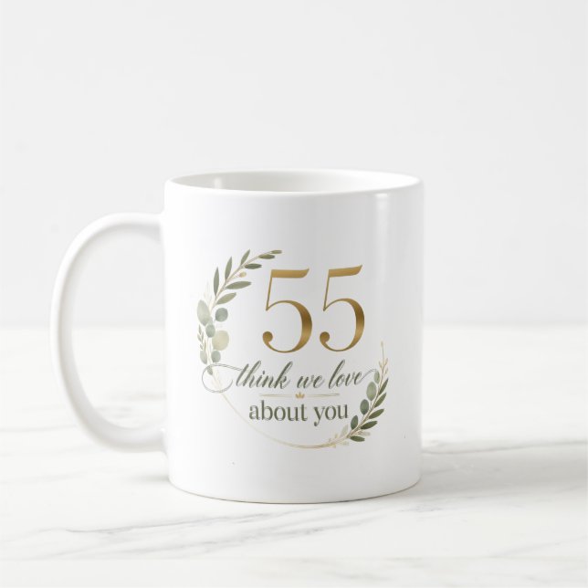 Mug 55 choses que nous aimons de vous (Gauche)