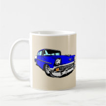 57 Bel Air bleu-foncé
