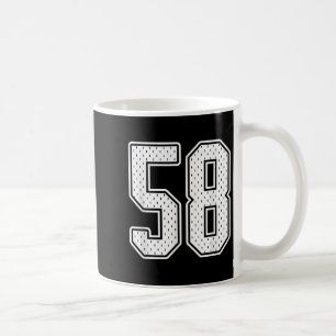 Mug #58 Vintage blanc 58 Ventilateur sportif Jersey St