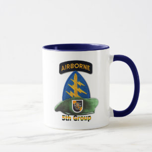 Mug 5ème Bérets verts SFG SF LRRP de groupe de forces