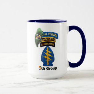 Mug 5ème Vétérinaires des bérets verts SFG SF de