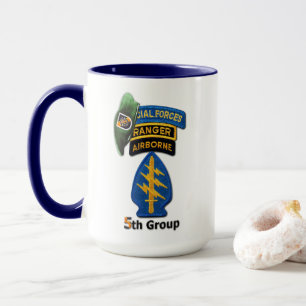 Mug 5th Special Forces Group Bérets Verts SFG SF Vétér