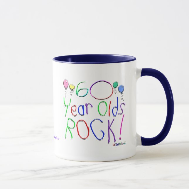 Mug 60 ans de roche ! (Droite)
