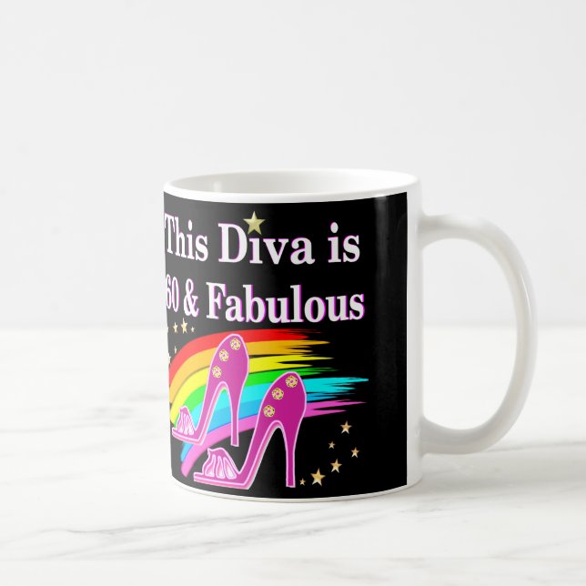 MUG 60 ANS, SHOE QUEEN (Droite)
