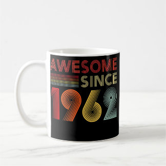 Mug 60 Décorations d'anniversaire Hommes Femmes 1962 A