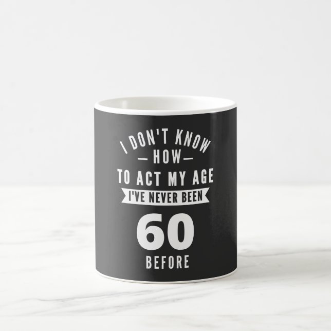 Mug 60 et fabuleux / Joyeux 60e anniversaire (Centre)